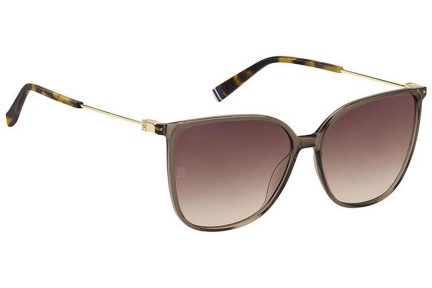 Ochelari de soare Tommy Hilfiger TH2095/S 09Q/HA Pătrați Maro