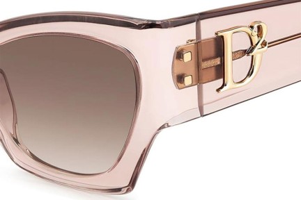 Ochelari de soare Dsquared2 D20132/S 8XO/HA Cat Eye Roz