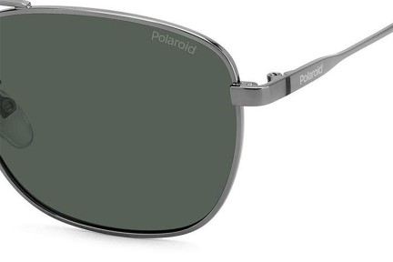 Ochelari de soare Polaroid PLD4172/G/S/X KJ1/UC Polarized Dreptunghiulari Gri