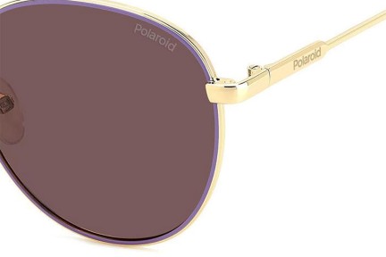 Ochelari de soare Polaroid PLD6215/S/X S9E/KL Polarized Rotunzi Aurii