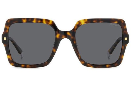 Ochelari de soare Polaroid PLD4165/S/X 086/M9 Polarized Pătrați Havana