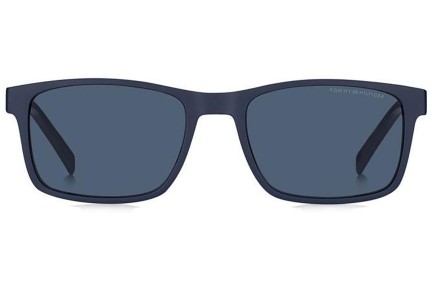 Ochelari de soare Tommy Hilfiger TH2089/S FLL/KU Dreptunghiulari Albaștri