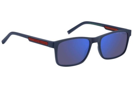 Ochelari de soare Tommy Hilfiger TH2089/S FLL/VI Dreptunghiulari Albaștri