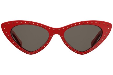 Ochelari de soare Moschino MOS006/S C9A/IR Cat Eye Roșii