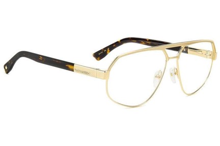 Ochelari Dsquared2 D20121 J5G Pătrați Aurii