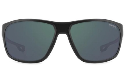 Ochelari de soare Carrera CARRERA4018/S BLX/Q3 Dreptunghiulari Negri