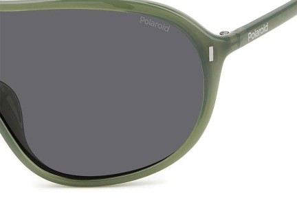 Ochelari de soare Polaroid PLD6216/S 1ED/M9 Polarized Lentilă unică | Shield Verzi