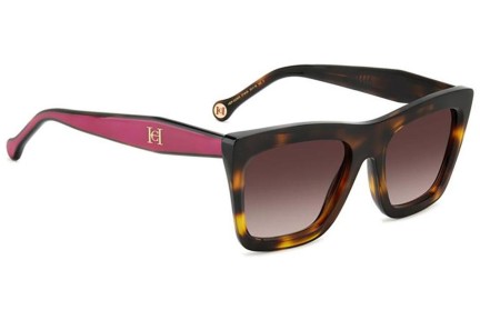 Ochelari de soare Carolina Herrera HER0226/S 0T4/HA Dreptunghiulari Havana