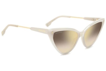 Ochelari de soare Dsquared2 D20134/S SZJ/JL Cat Eye Albi