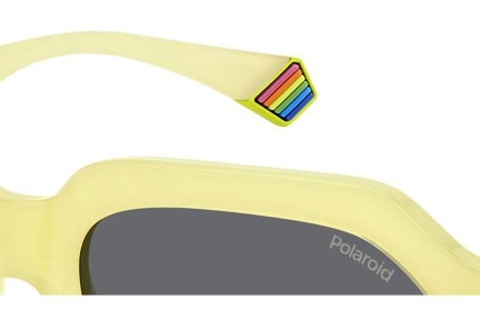 Ochelari de soare Polaroid PLD6212/S/X 40G/M9 Polarized Dreptunghiulari Galbeni