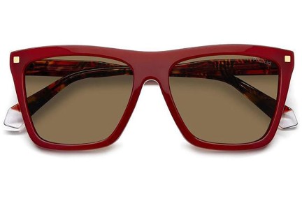 Ochelari de soare Polaroid PLD4164/S/X LHF/SP Polarized Flat Top Roșii