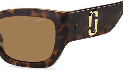 Ochelari de soare Marc Jacobs MARC723/S 086/70 Dreptunghiulari Havana