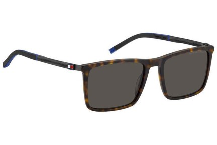 Ochelari de soare Tommy Hilfiger TH2077/S N9P/IR Dreptunghiulari Havana