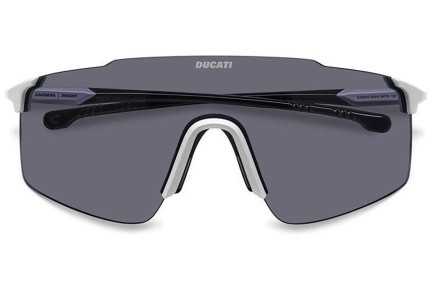 Ochelari de soare Carrera Ducati CARDUC033/S 6HT/IR Lentilă unică | Shield Albi