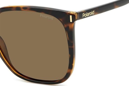 Ochelari de soare Polaroid PLD6218/S 086/SP Polarized Pătrați Havana