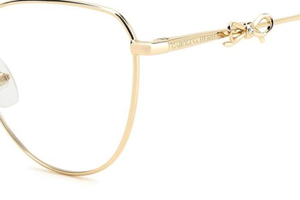 Ochelari Carolina Herrera HER0220 S9E Dreptunghiulari Aurii