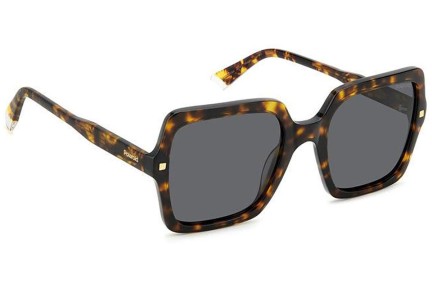 Ochelari de soare Polaroid PLD4165/S/X 086/M9 Polarized Pătrați Havana