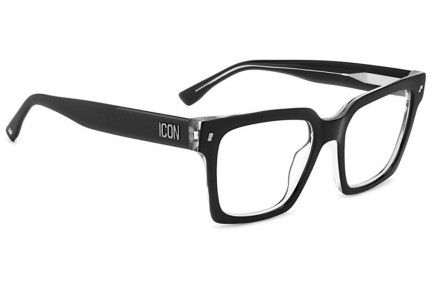 Ochelari Dsquared2 ICON0019 7C5 Dreptunghiulari Negri