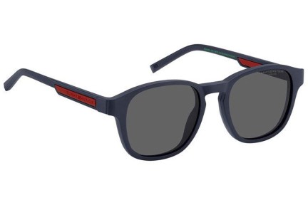 Ochelari Tommy Hilfiger TH2085/CS FLL/M9 Polarized Dreptunghiulari Albaștri