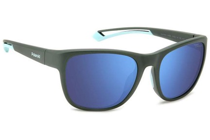 Ochelari de soare Polaroid PLD7051/S DLD/QG Polarized Dreptunghiulari Verzi