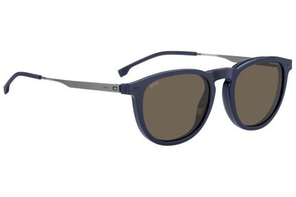 Ochelari BOSS BOSS1640/CS DTY/SP Polarized Pătrați Albaștri