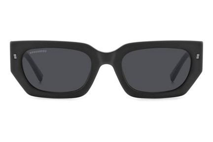 Ochelari de soare Dsquared2 ICON0017/S 003/IR Dreptunghiulari Negri