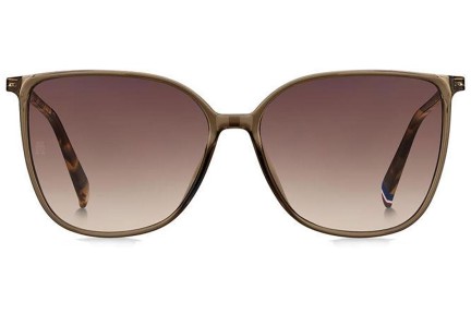 Ochelari de soare Tommy Hilfiger TH2095/S 09Q/HA Pătrați Maro