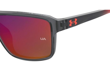 Ochelari de soare Under Armour UAKICKOFF/F 268/MI Dreptunghiulari Gri