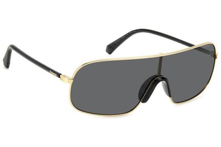 Ochelari de soare Polaroid PLD6222/S J5G/M9 Polarized Lentilă unică | Shield Aurii