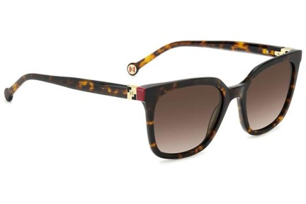 Ochelari de soare Carolina Herrera HER0236/S O63/HA Pătrați Havana