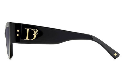 Ochelari de soare Dsquared2 D20132/S 807/9O Cat Eye Negri