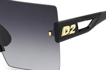 Ochelari de soare Dsquared2 D20126/S 807/9O Lentilă unică | Shield Negri