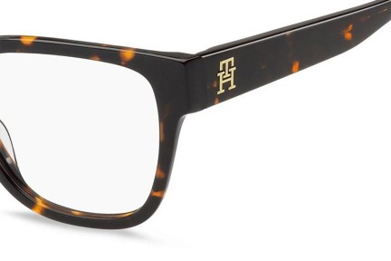 Ochelari Tommy Hilfiger TH2102 086 Dreptunghiulari Havana