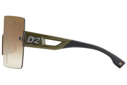 Ochelari de soare Dsquared2 D20126/S XL7/86 Lentilă unică | Shield Verzi