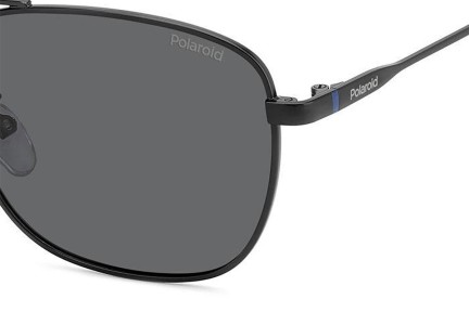 Ochelari de soare Polaroid PLD4172/G/S/X 003/M9 Polarized Dreptunghiulari Negri