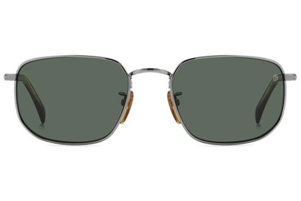 Ochelari de soare David Beckham DB1143/S 31Z/QT Dreptunghiulari Gri