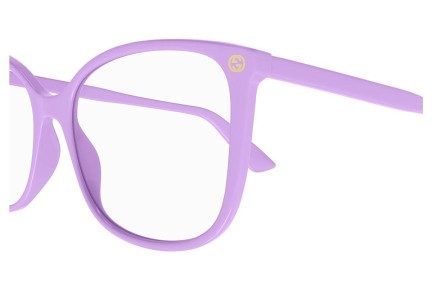 Ochelari Gucci GG0026O 014 Cat Eye Violeți