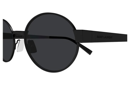 Ochelari de soare Saint Laurent SL692 001 Rotunzi Negri