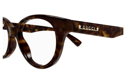 Ochelari Gucci GG1590O 005 Rotunzi Havana