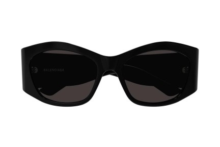 Ochelari de soare Balenciaga BB0329S 001 Dreptunghiulari Negri