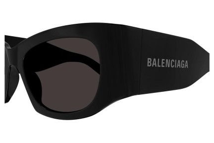 Ochelari de soare Balenciaga BB0327S 001 Pătrați Negri