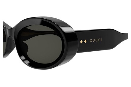 Ochelari de soare Gucci GG1527S 001 Rotunzi Negri