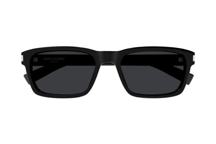 Ochelari de soare Saint Laurent SL662 001 Pătrați Negri