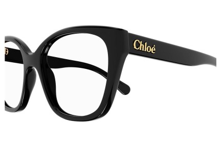 Ochelari Chloe CH0241O 001 Pătrați Negri