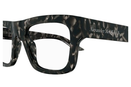 Ochelari Alexander McQueen AM0452O 002 Dreptunghiulari Havana