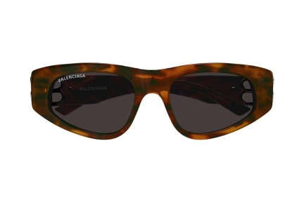 Ochelari de soare Balenciaga BB0095S 024 Cat Eye Havana