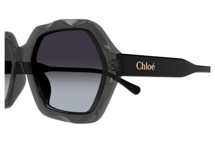 Ochelari de soare Chloe CH0227S 001 Pătrați Gri