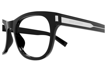 Ochelari Saint Laurent SL663 004 Pătrați Negri