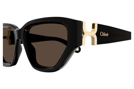 Ochelari de soare Chloe CH0235S 001 Dreptunghiulari Negri