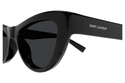 Ochelari de soare Saint Laurent SL676 001 Cat Eye Negri